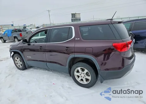 2017 GMC Acadia Sle z USA, uszkodzony, nr VIN 1GKKNRLA3HZ263291